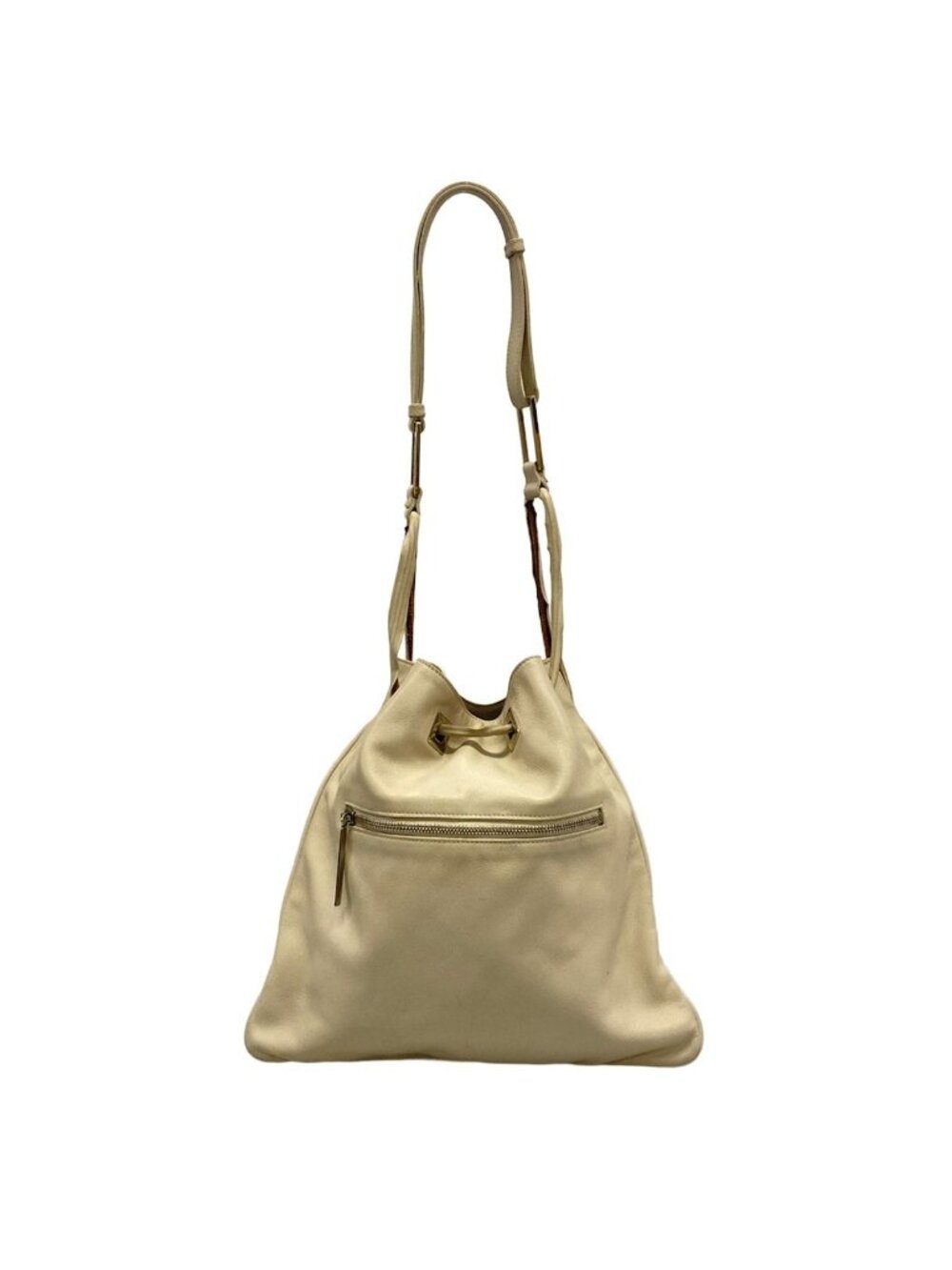 Gucci Shoulder Bag Ivory Leather